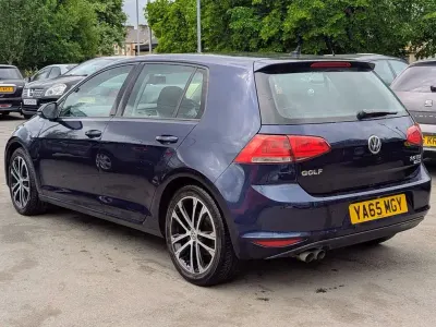 Used VW Golf VII Match 2015 Blue Hatchback