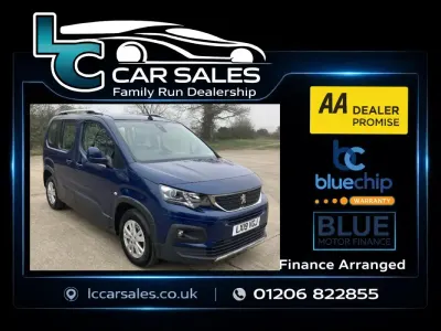 Second-hand Peugeot Rifter Allure 2019 Albastru Monovolum