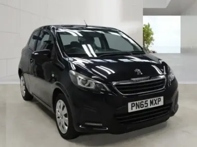 Second-hand Peugeot 108 Active 68 CP (50 kW) 2015 Negru Hatchback