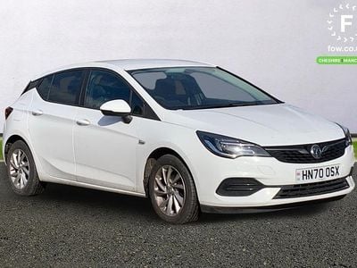 Used Vauxhall Astra 110 HP (80 kW) 2020 White Hatchback