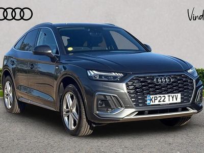 Used Audi Q5 S-Line 200 HP (147 kW) 2022 Grey SUV