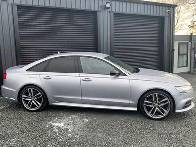 Used Audi A6 Black Edition 190 HP (139 kW) 2017 Silver Sedan