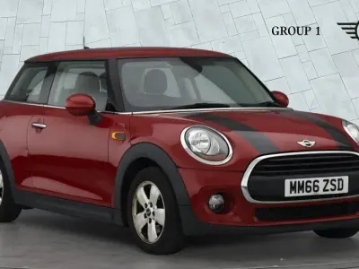 Used Mini ONE Hatch 102 HP (75 kW) 2016 Red Hatchback