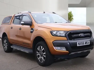 Used Ford Ranger Wildtrack 200 HP (147 kW) 2016 Orange Pickup