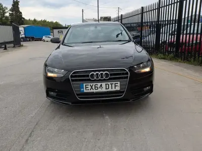 Usado Audi A4 177 CV (130 kW) 2014 Negro Berlina
