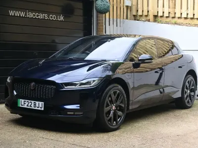 Käytetty Jaguar I-Pace 294 kW (400 HP) 2022 Sininen Katumaasturi