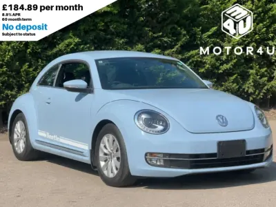 Used VW Beetle Design 2013 Blue Hatchback