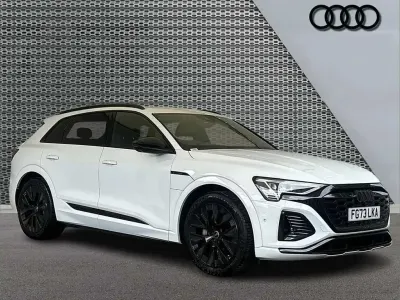 Usado Audi Q8 e-tron Black Edition 294 kW (401 HP) 2023 Branco SUV