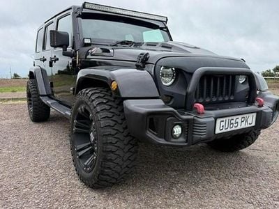 Black Used 2015 Jeep Wrangler Overland SUV | £27,995 (A bit pricey)
