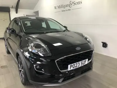 Used Ford Puma Titanium 125 HP (91 kW) 2023 Black SUV