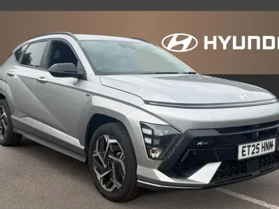 Used Hyundai Kona N Line 138 HP (101 kW) 2025 Silver SUV