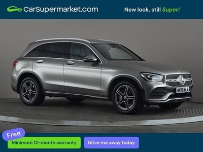 Begagnad Mercedes GLC220 AMG line 2020 Silver Kombi