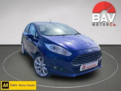 Used Ford Fiesta Titanium X 125 HP (91 kW) 2016 Blue Hatchback