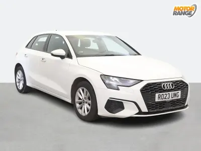 Used Audi A3 Comfort 110 HP (80 kW) 2023 White Sedan