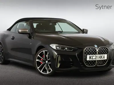 Used BMW M440 M Sport 374 HP (275 kW) 2021 Black Sedan