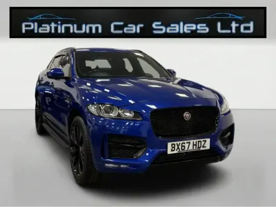 Used Jaguar F-Pace R-Sport 180 HP (132 kW) 2018 Blue SUV