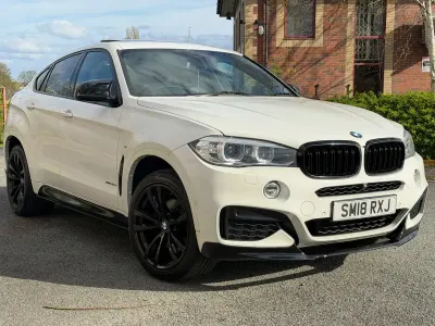Used BMW X6 M Sport 2018 White SUV