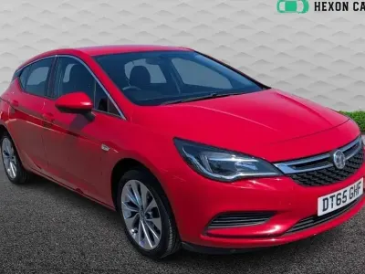 Used Vauxhall Astra Design Edition 2016 Red Hatchback