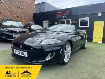 Used Jaguar XKR 510 HP (375 kW) 2013 Black Cabriolet