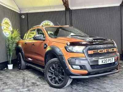Used Ford Ranger Wildtrack 200 HP (147 kW) 2018 Orange Pickup