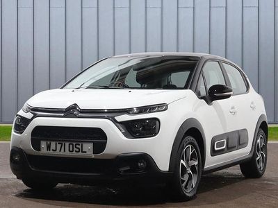 White Used 2021 Citroën C3 PureTech Hatchback | £10,289 (Fair price)
