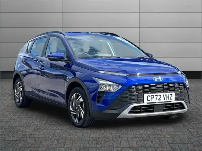 Used Hyundai Bayon SE 99 HP (72 kW) 2022 Blue SUV