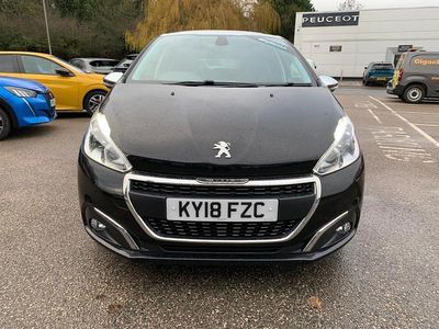 Black Used 2018 Peugeot 208 Allure Premium Hatchback | £8,995 (A bit pricey)