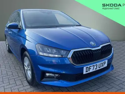 Used Skoda 110 R Comfort 81 HP (59 kW) 2023 Race blue metallic Hatchback