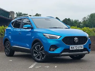 Used MG ZS Exclusive 111 HP (81 kW) 2023 Blue SUV
