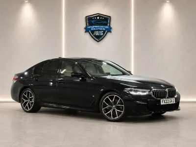 Used BMW 520 M Sport 2022 Black Sedan