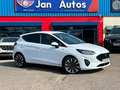 Used Ford Fiesta Titanium X 125 HP (91 kW) 2023 White Hatchback