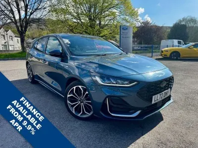 Gebraucht Ford Focus ST-Line 2022 Blau Kleinwagen