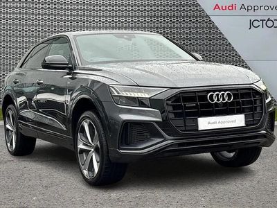 Grey Used 2021 Audi Q8 Black Edition SUV | £42,694 (Fair price)