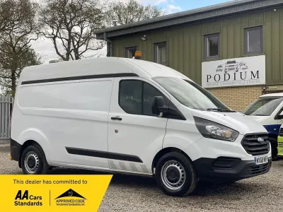 Usado Ford Transit Custom 130 HP (95 kW) 2019 Branco Van