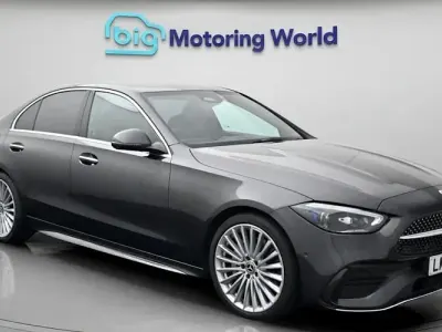 Usado Mercedes C200 AMG Line Premium 204 CV (150 kW) 2022 Gris Berlina