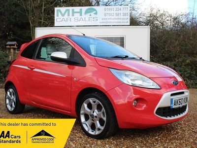 Used Ford Ka 69 HP (50 kW) 2010 Red Hatchback