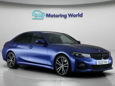 Usado BMW 320 M Sport 188 CV (138 kW) 2021 Azul Berlina
