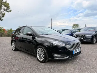 Used Ford Focus Zetec 2018 Black Hatchback