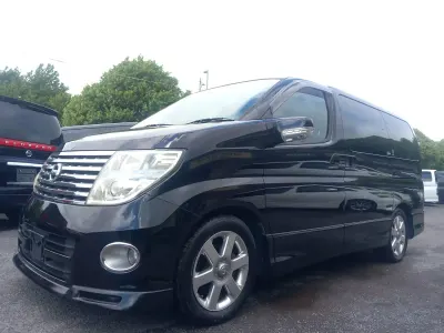 Used Nissan Elgrand 2025 Black MPV