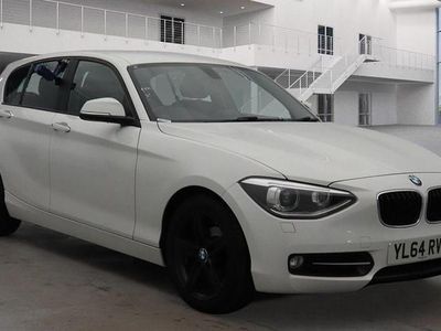 Used BMW 116 Sport Line 2015 White Hatchback