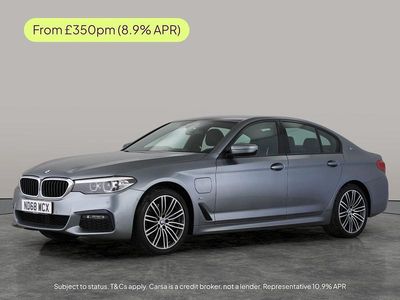 Used BMW 530e M Sport 2018 Blue Sedan