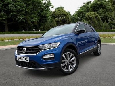 Używany VW T-Roc Design 115 KM (84 kW) 2018 Niebieski SUV