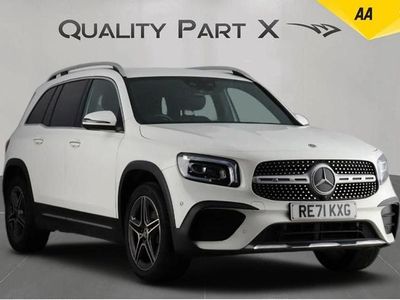 Used Mercedes GLB200 AMG Line Premium 163 HP (119 kW) 2021 White SUV
