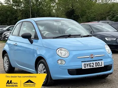 Used Fiat 500 Pop 69 HP (50 kW) 2012 Blue Hatchback