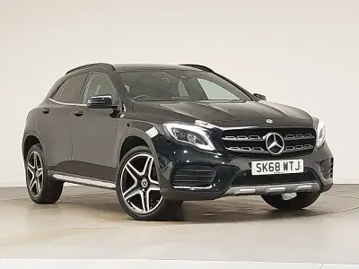 Used Mercedes GLA220 AMG Line Premium 177 HP (130 kW) 2018 Black SUV
