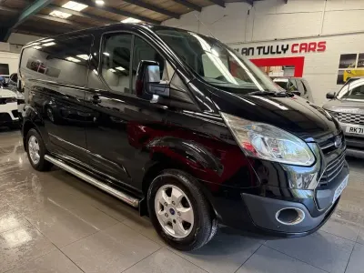 Used Ford Transit Custom Limited 123 HP (90 kW) 2015 Black Van