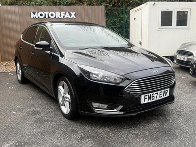 Used Ford Focus Titanium 2018 Black Hatchback