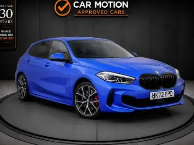 Used BMW 128 ti Comfort Edition 261 HP (191 kW) 2022 Blue Hatchback