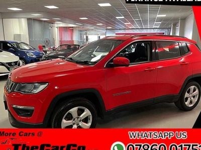 Begagnad Jeep Compass Longitude 140 HK (102 kW) 2019 Röd SUV