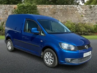 Used VW Caddy Highline 102 HP (75 kW) 2012 Blue MPV